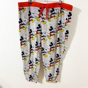 Disney Officially Licensed Mickey Mouse Fleece Pajama Sleep Pants Drawstring